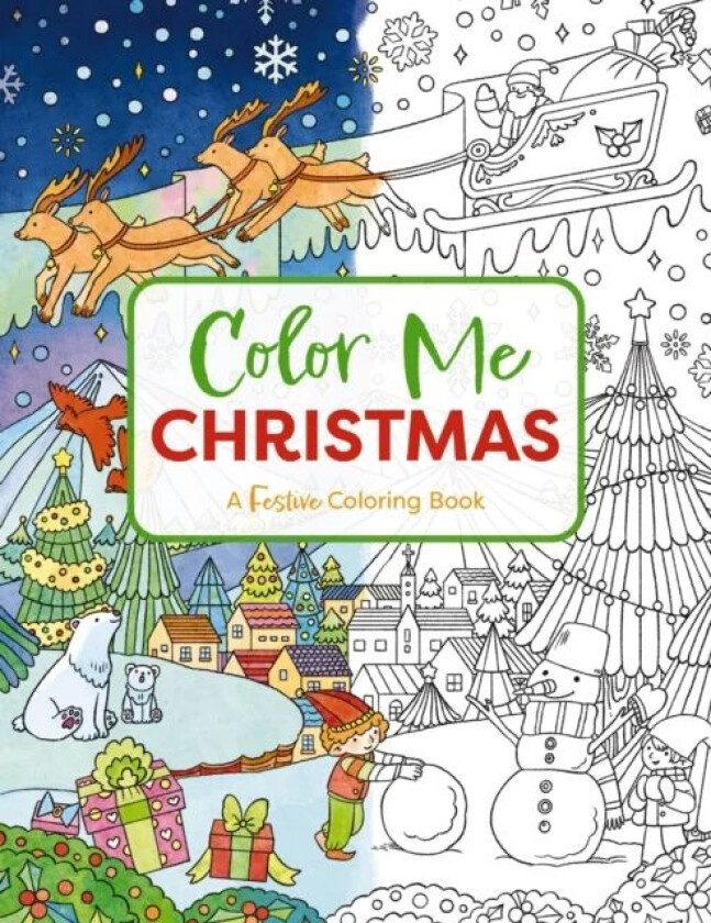 Color Me Christmas av Cider Mill Press