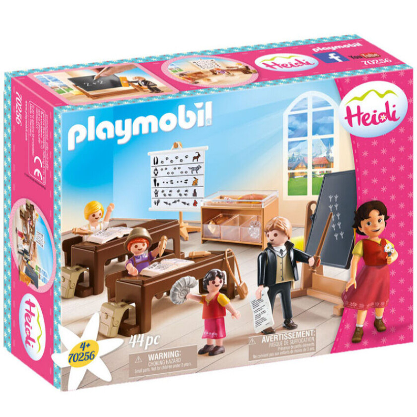 Playmobil Heidi - Skoletimer I Dörfli 70256