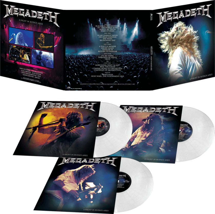 Megadeth A Night In Buenos Aires LP/Vinyl