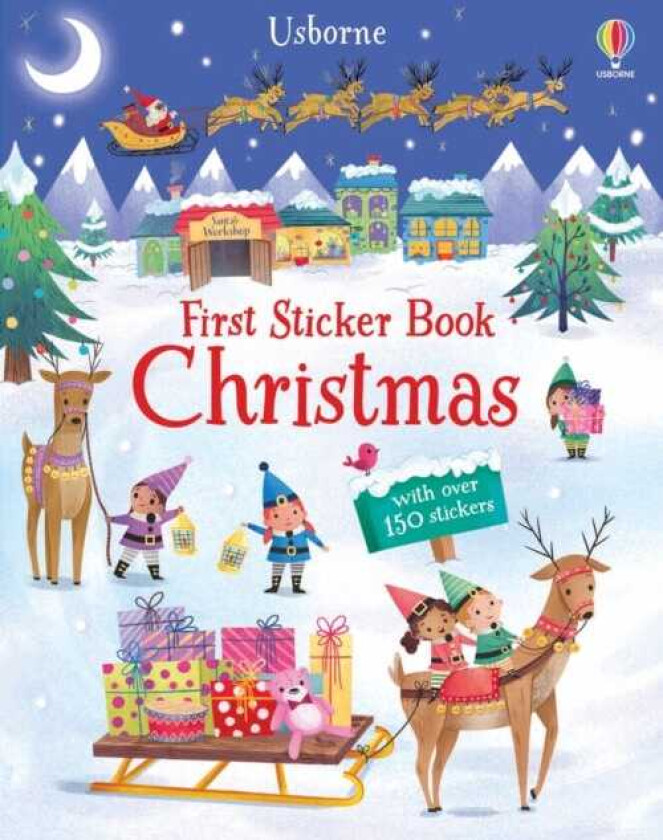 First Sticker Book Christmas  A Christmas Sticker Book for Children