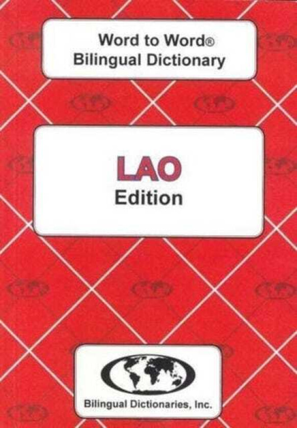 EnglishLao & LaoEnglish WordtoWord Dictionary