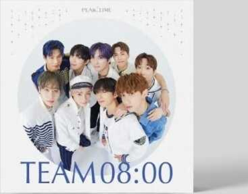Peaktime Team 08:00 Version Incl. 204pg Photobook, Poster, Sticker + 2 Photocards CD