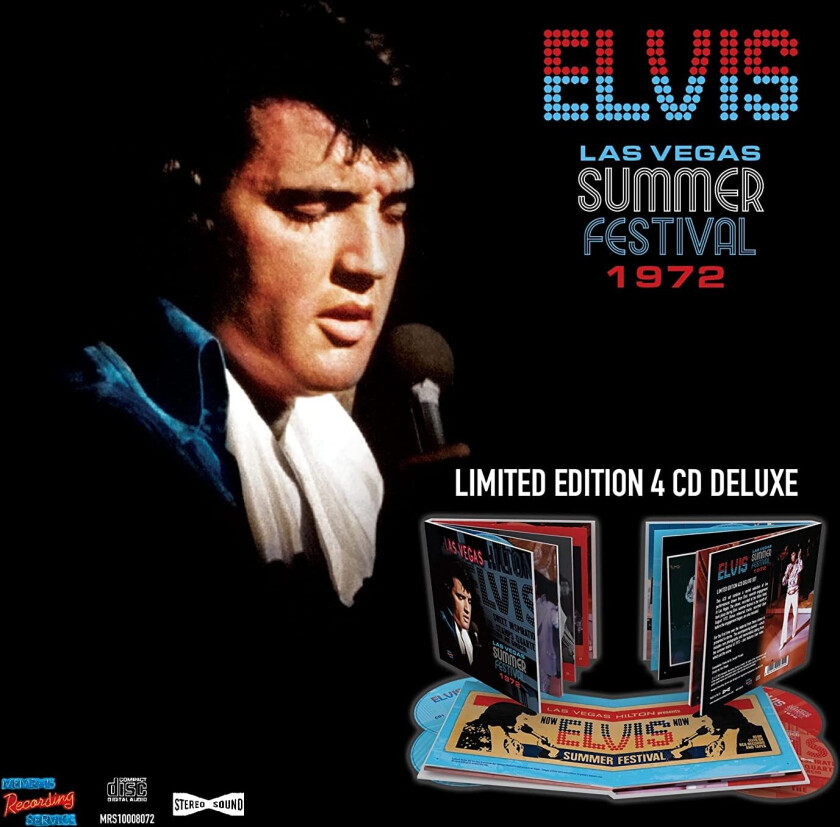 Elvis Presley  Las Vegas Summer Festival 1972 (Digibook)  CD