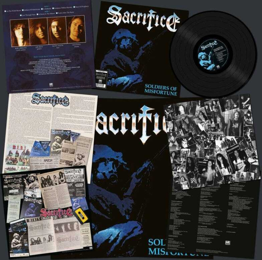Sacrifice Soldiers Of Misfortune LP/Vinyl