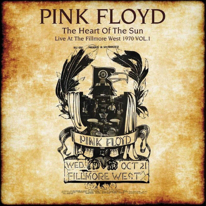Pink Floyd The Heart Of The Sun Live At The Fillmore West 1970 Vol.1 LP/Vinyl