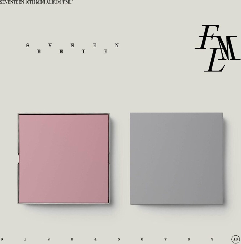 Seventeen 10th Mini Album 'FML' (B Ver.) CD