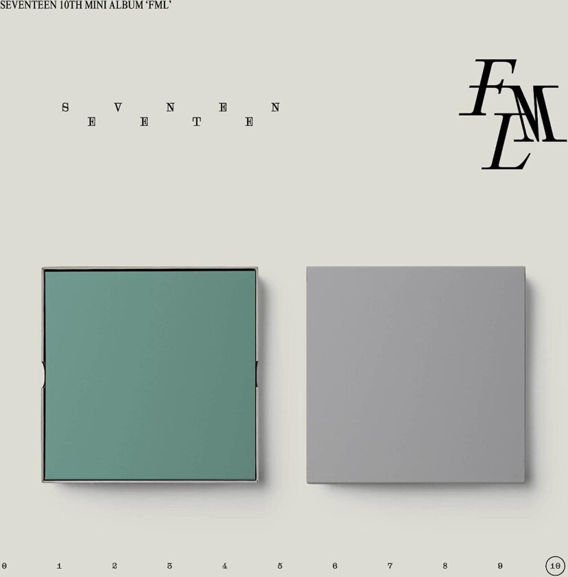 Seventeen 10th Mini Album 'FML' (A Ver.) CD