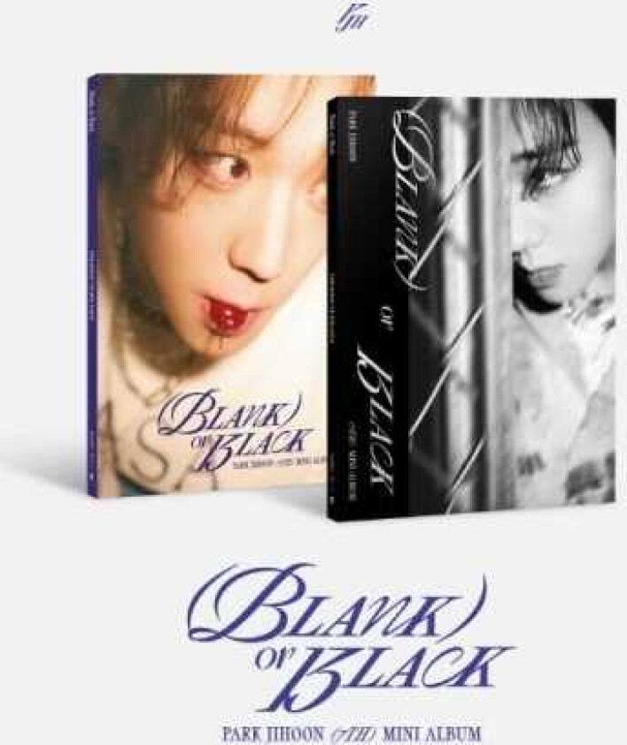 Park Ji Hoon  Blank Or Black  Random Cover  Incl. 72pg Photobook, Photocard, Blank Message Card + MiniPoster  CD