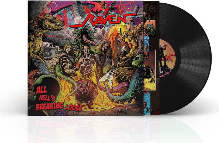 Raven All Hell's Breaking Loose LP/Vinyl