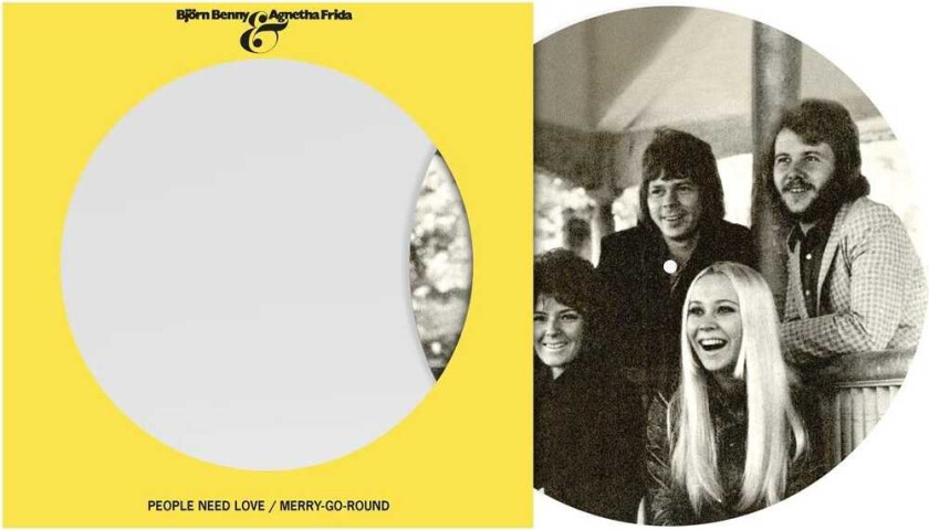 ABBA People Need Love / MerryGoRound LP/Vinyl