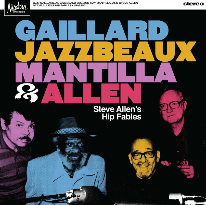 Al Jazzbeaux Collins & Slim Gaillard Steve Allen's Hip Fables LP/Vinyl