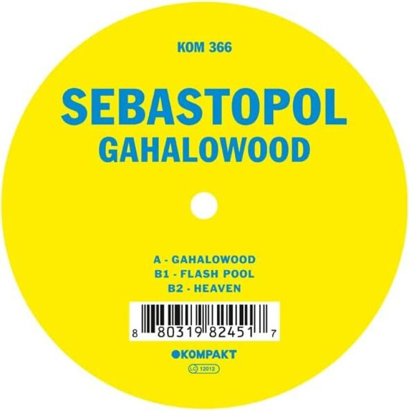 Sebastopol Gahalowood LP/Vinyl
