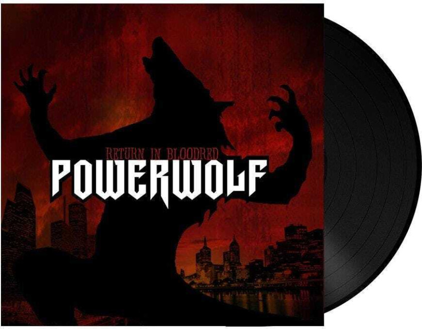 Powerwolf Return In Bloodred LP/Vinyl