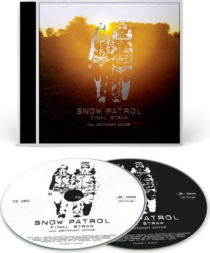 Snow Patrol Final Straw CD