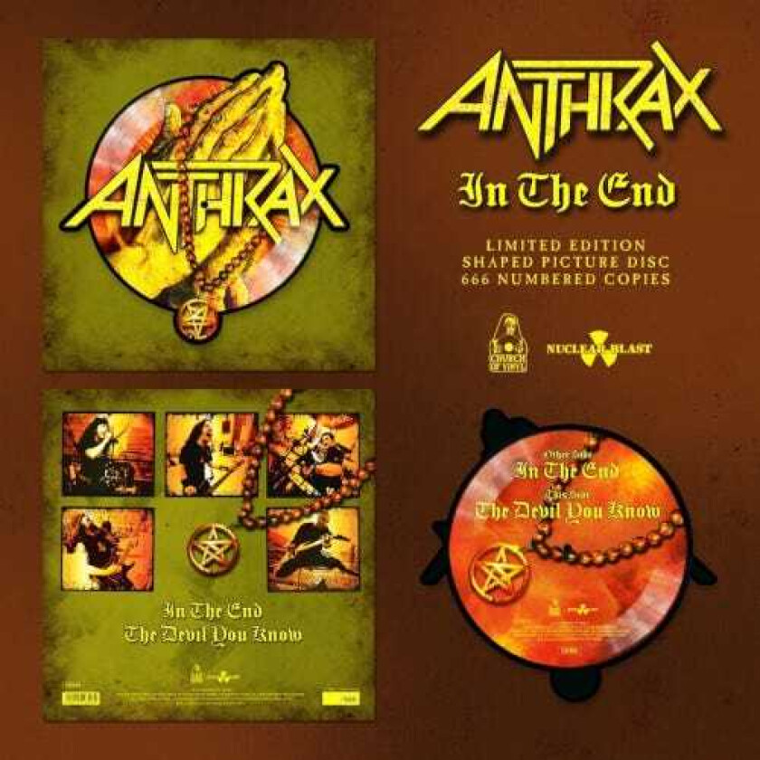 Anthrax In The End LP/Vinyl