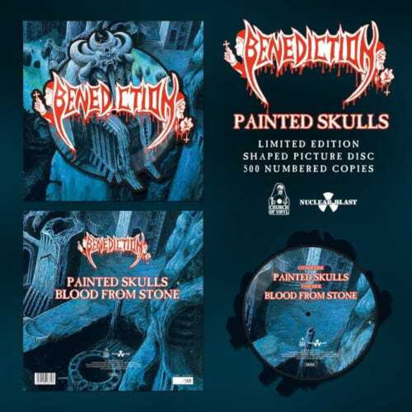 Benediction Painted Skulls LP/Vinyl