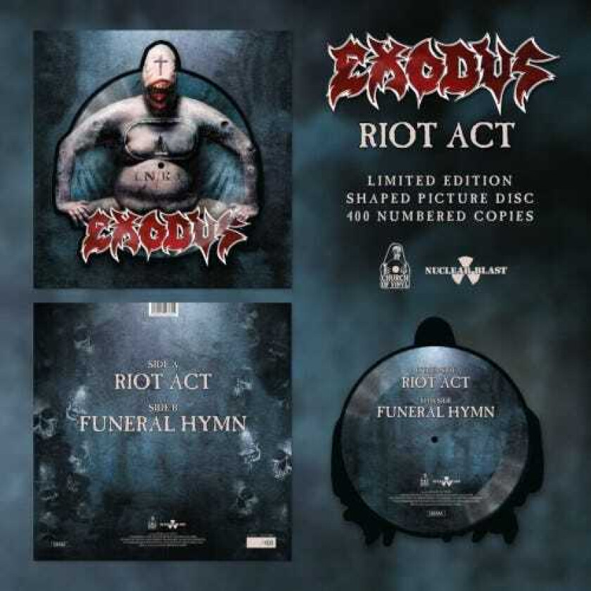 Exodus Riot Act LP/Vinyl