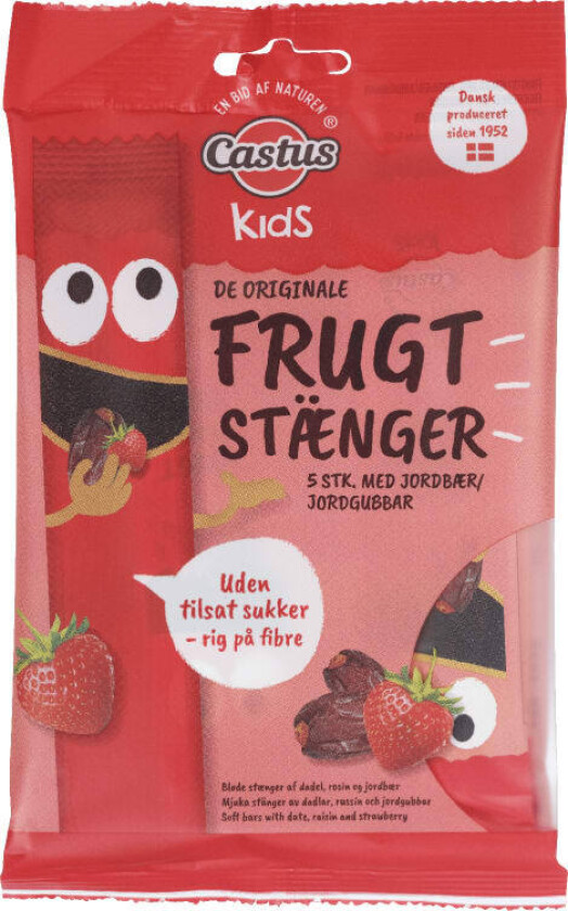 Castus Fruktstang Jordbær 100g