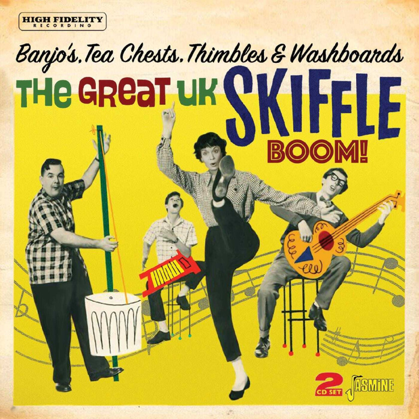 Diverse Rock Banjo's, Tea Chests, Thimbles & Washboards The Great UK Skiffle Boom! CD