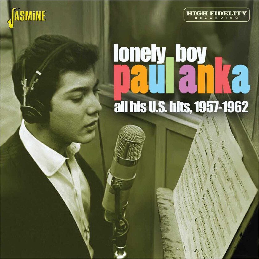 Paul Anka Lonely Boy – All His U.S. Hits, 19571962 CD