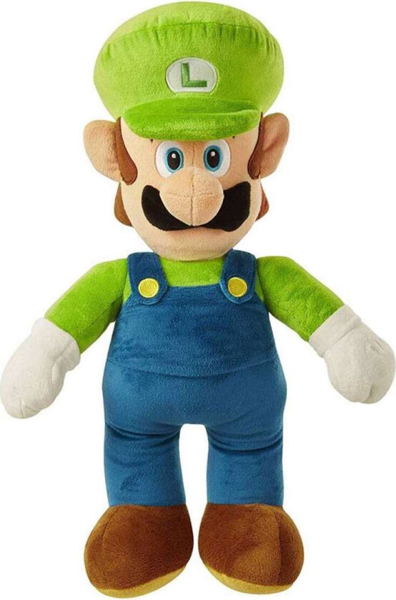 Nintendo Jumbo Plysjbamse 51cm - Luigi