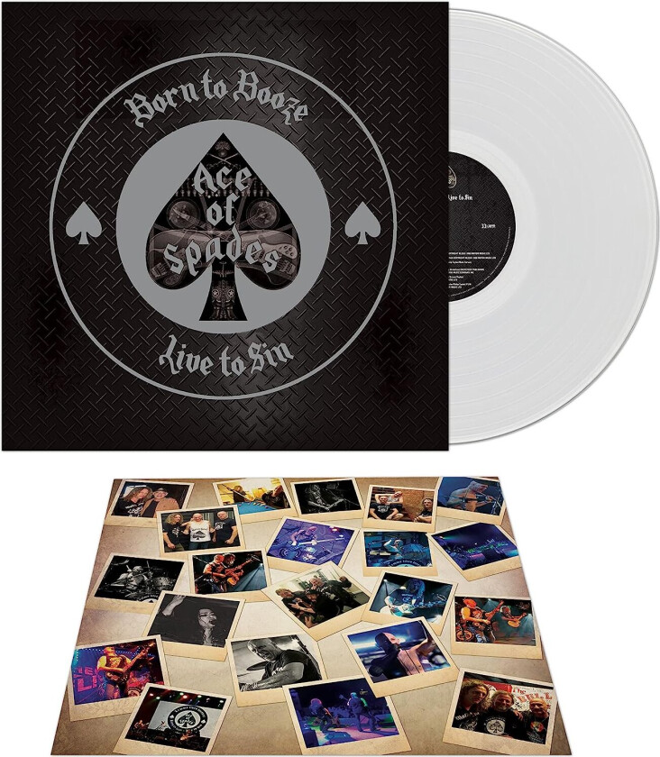 Ace Of Spades Born To Booze, Live To Sin LP/Vinyl