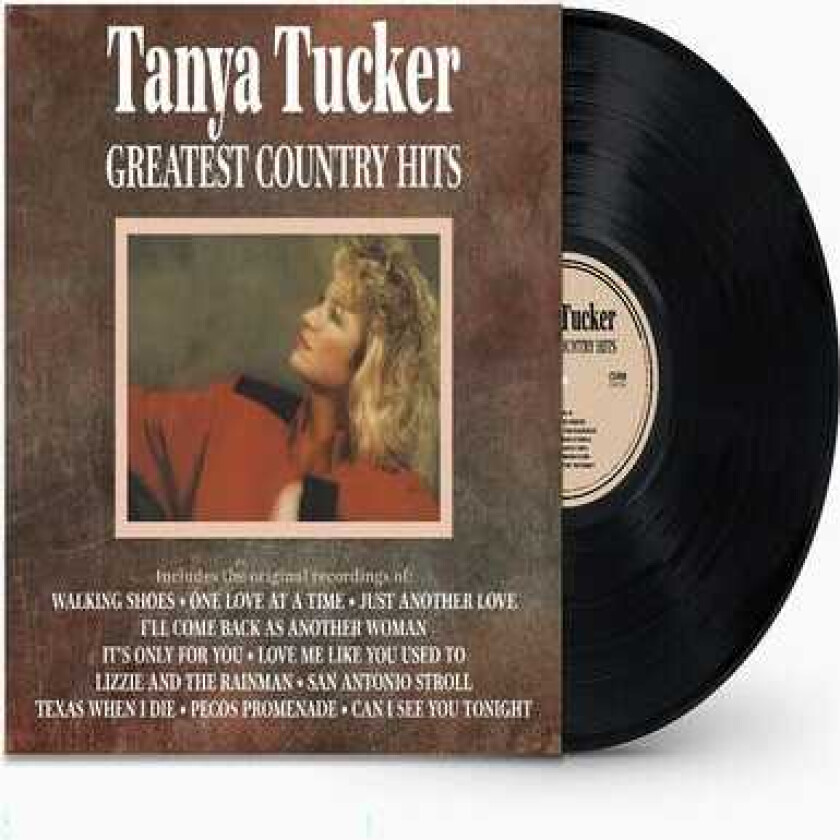 Tanya Tucker Greatest Country Hits LP/Vinyl