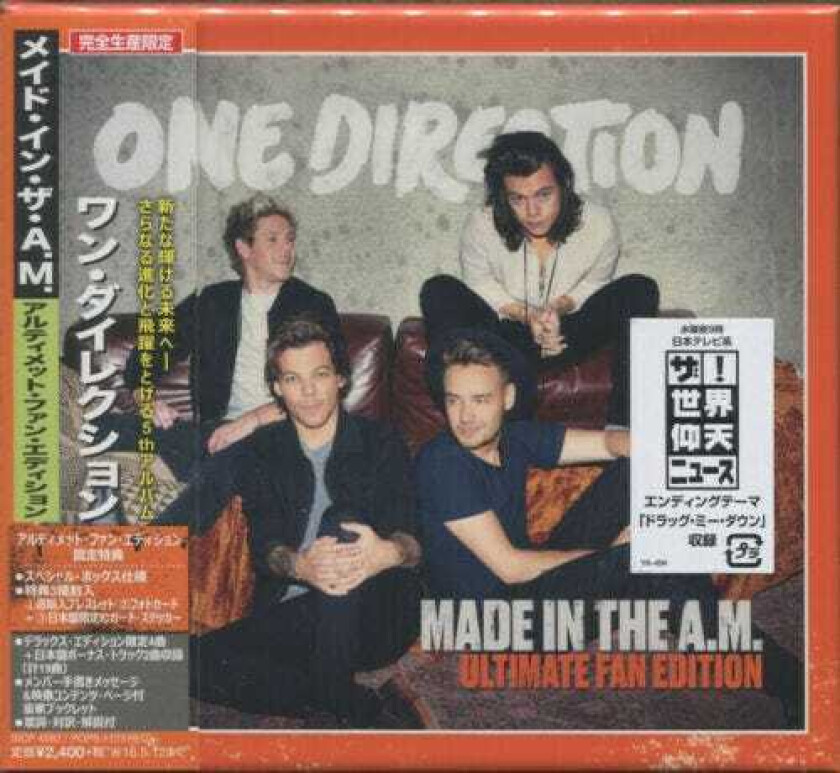 One Direction Made In The A.M. (Japanese Deluxe Edition) CD