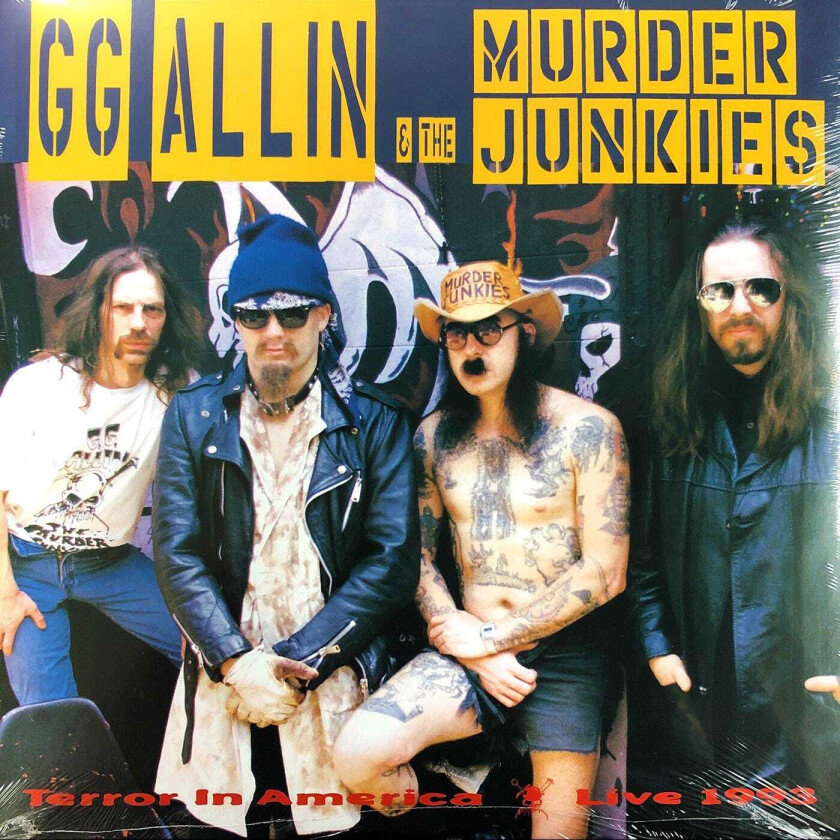 GG Allin Terror In America LP/Vinyl