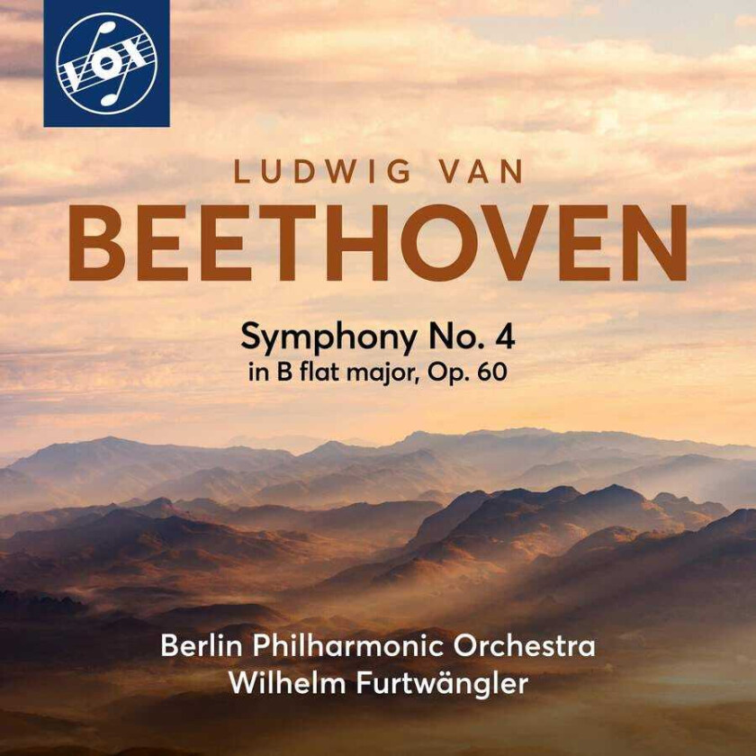 Berlin Philharmonic Orchestra, WILHELM FURTWANGLER Beethoven: Symphony No. 4 In B Flat Major, Op. 60 CD