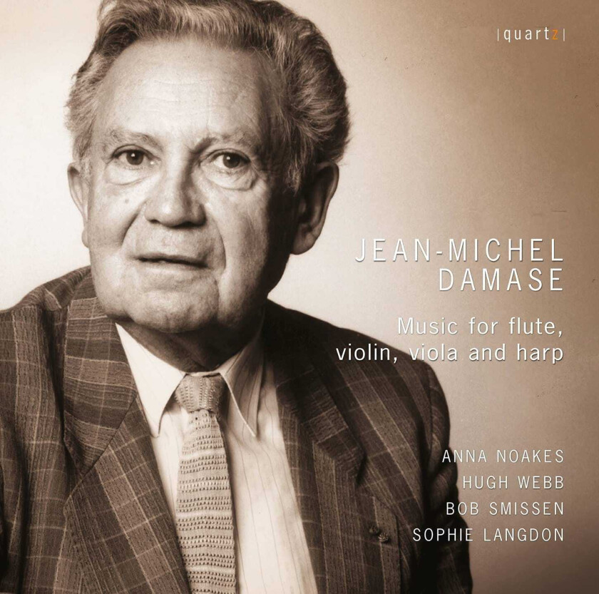 Anna Noakes, Bob Smissens, Hugh Webb, Jean Michel Damase Damase: Music For Flute, Violin, Viola & Harp CD
