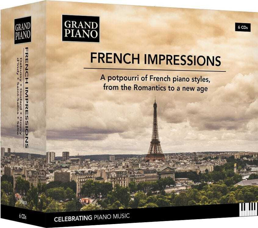 Emile Naoumoff, Yau Cheng, Geoffrey Burleson Debussy, D'indy, Godard, Gouvy, SaintSaens & Satie: French Impressions CD