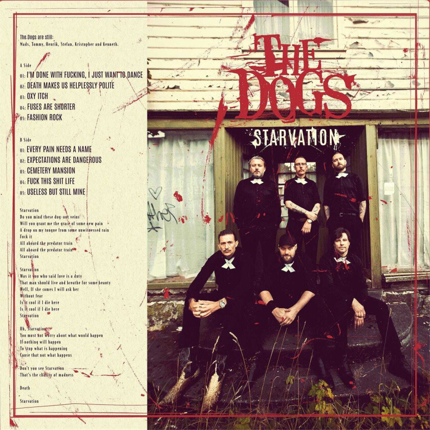 The Dogs Starvation LP/Vinyl