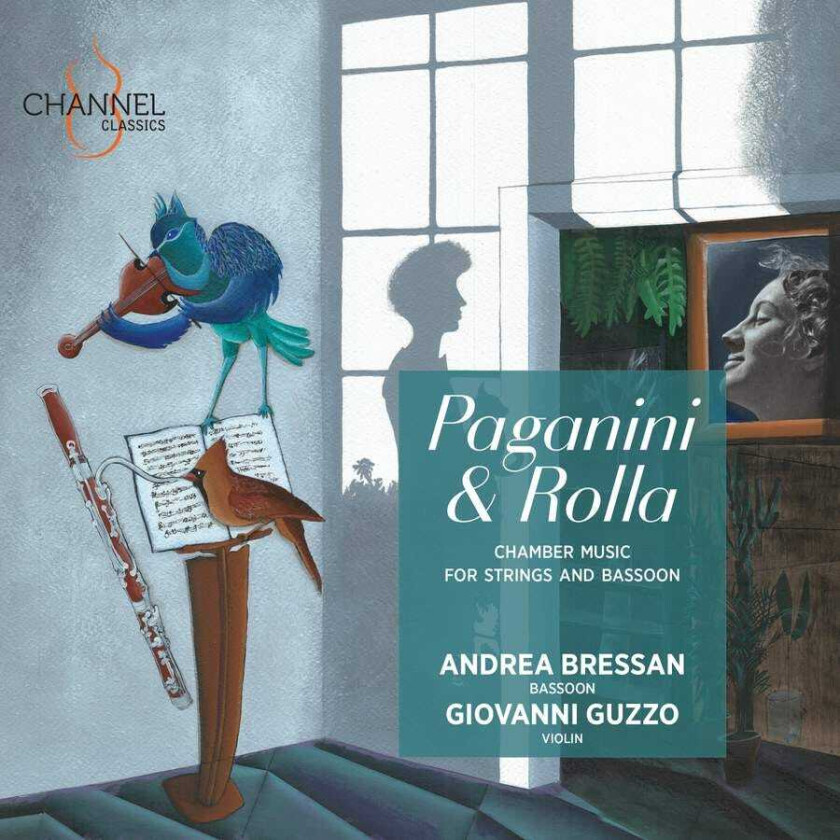 Andrea Bressan, Giovanni Guzzo, Alessandro Rolla Paganini & Rolla: Chamber Music For Strings & Bassoon CD