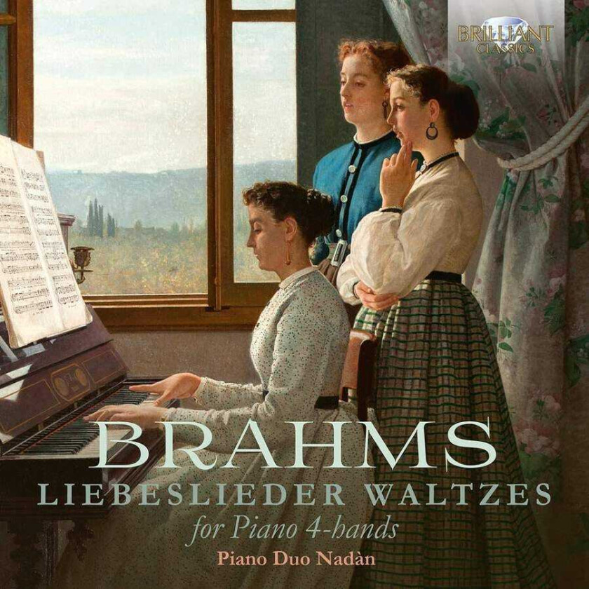 Piano Duo Nadan Brahms: Liebeslieder Waltzes For Piano 4Hands CD