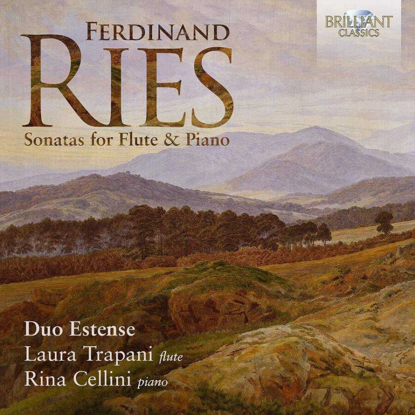 Duo Estense, Laura Trapani, Rina Cellini, Ferdinand Ries Ries: Sonatas For Flute & Piano CD