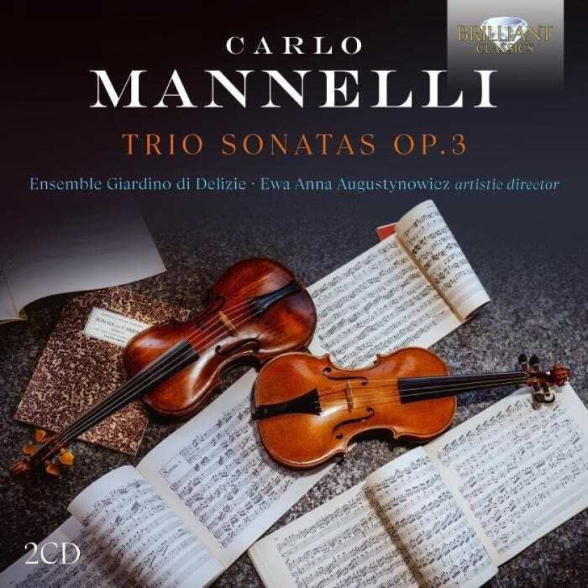 Ensemble Giardino Di Delizie, Ewa Anna Augustynowicz, Carlo Mannelli Mannelli: Trio Sonatas, Op. 3 CD