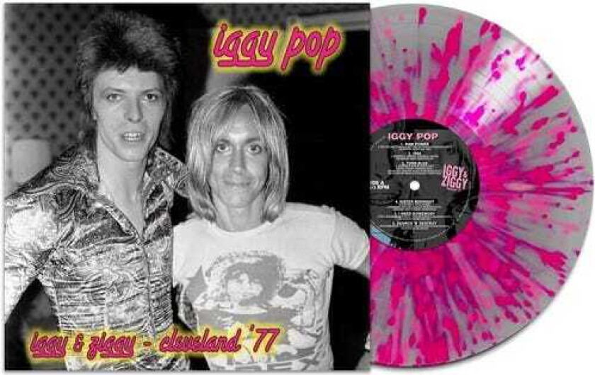 Iggy Pop, David Bowie Iggy & Ziggy Cleveland '77 LP/Vinyl
