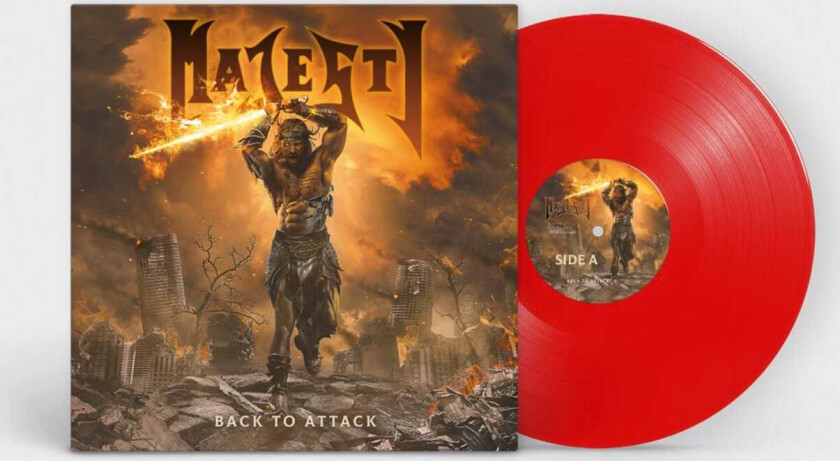 Majesty Back To Attack LP/Vinyl