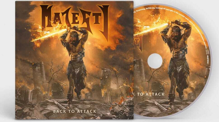 Majesty Back To Attack (Digipak) CD