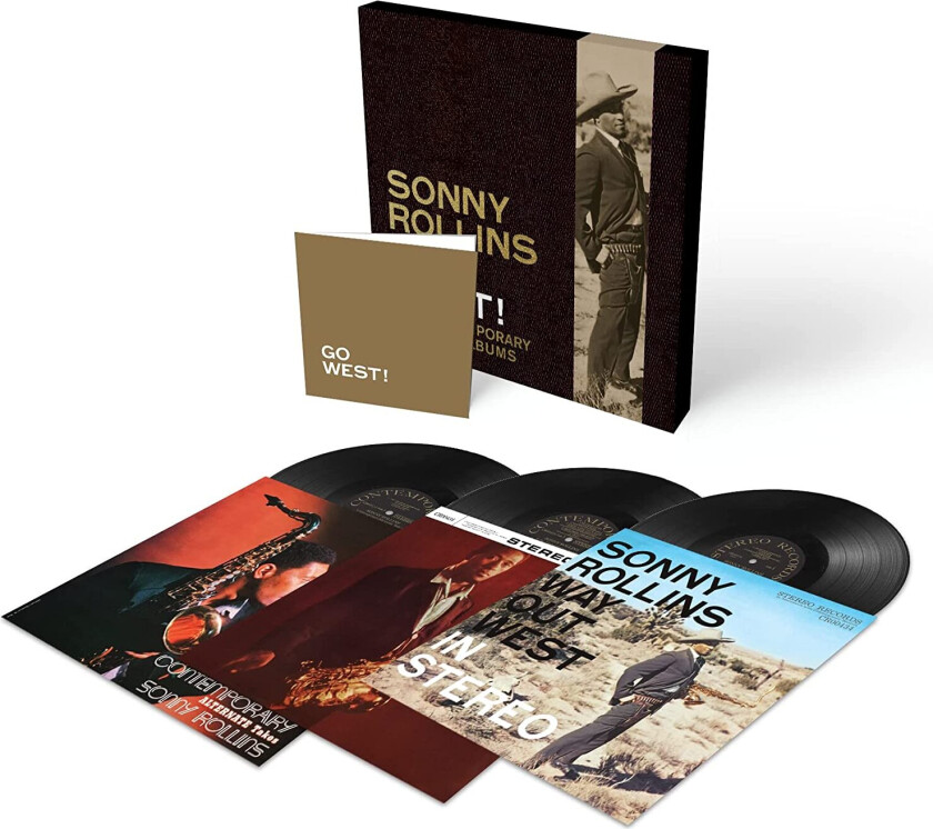 Sonny Rollins Go West! The Contemporary Records Albums LP/Vinyl