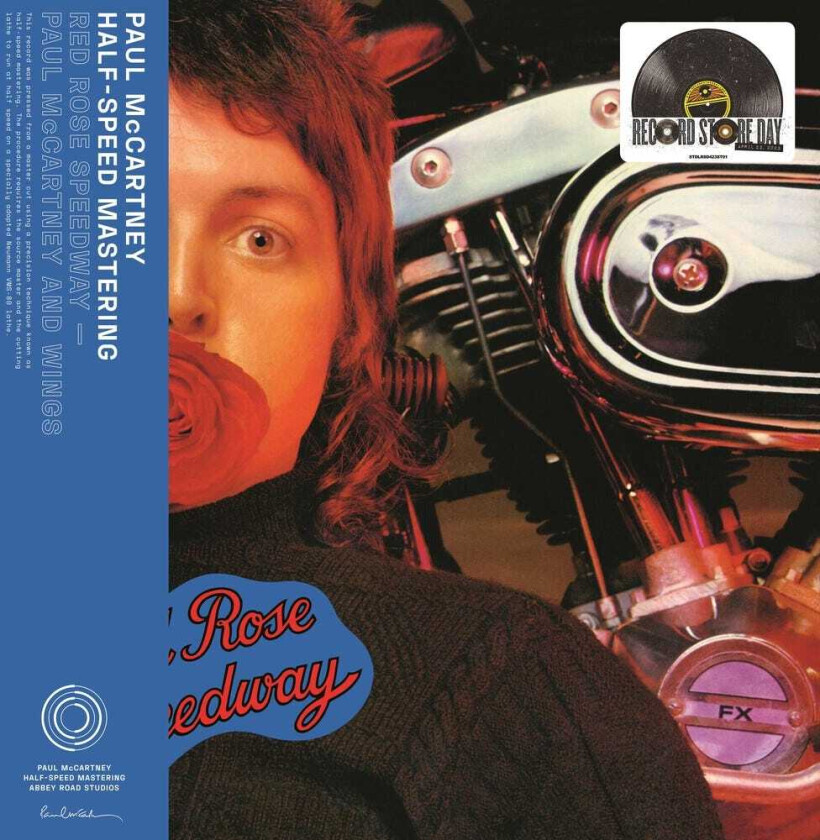 Paul McCartney, Paul McCartney & Wings, Wings Red Rose Speedway (Half Speed Master) (RSD 2023) LP/Vinyl