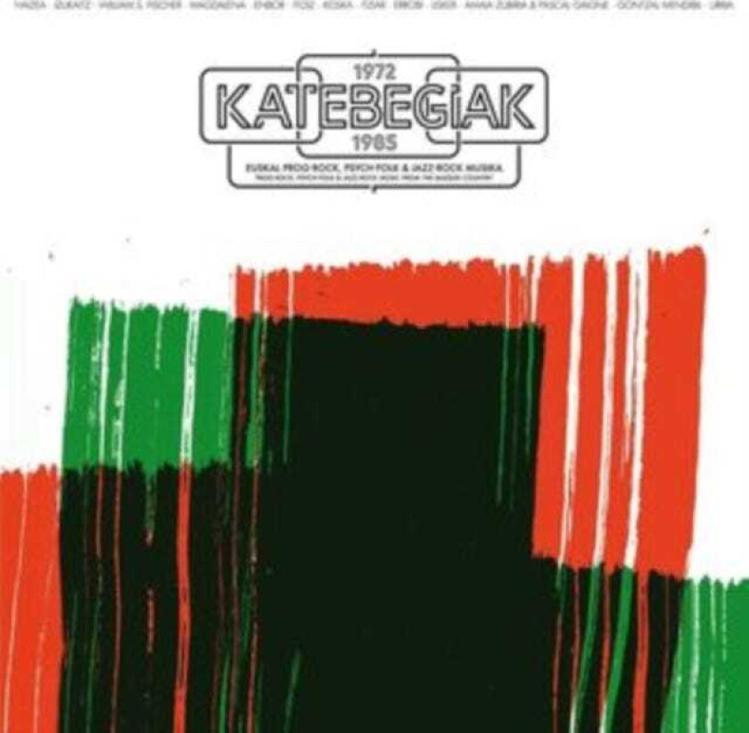 Diverse Artister Katebegiak 19721985: ProgRock, PsychFolk & JazzRock Music From The Basque Country LP/Vinyl