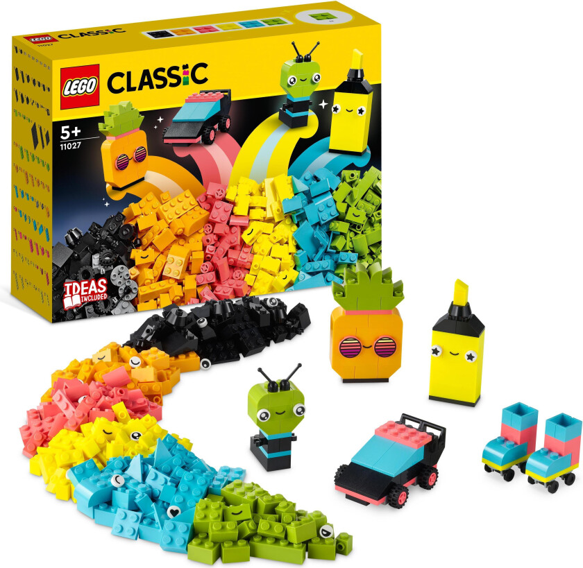 Bilde av Lego Classic - Kreativ Lek Med Neonfarger 11027