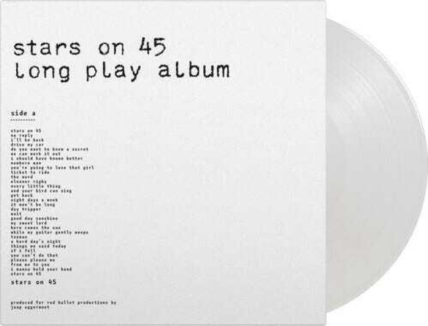 Stars On 45 Long Play Album LP/Vinyl