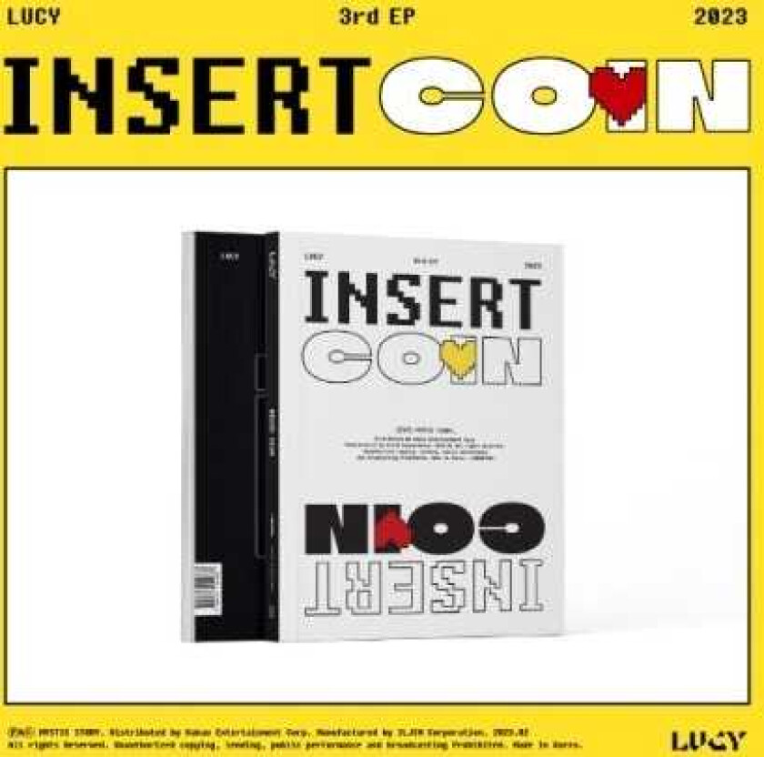 Lucy Insert Coin (3rd EP) CD