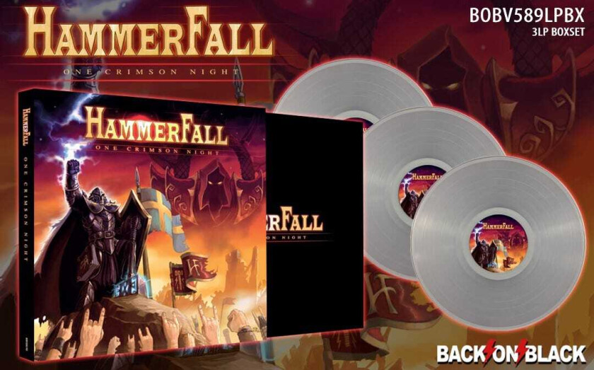 Hammerfall One Crimson Night (Live) LP/Vinyl