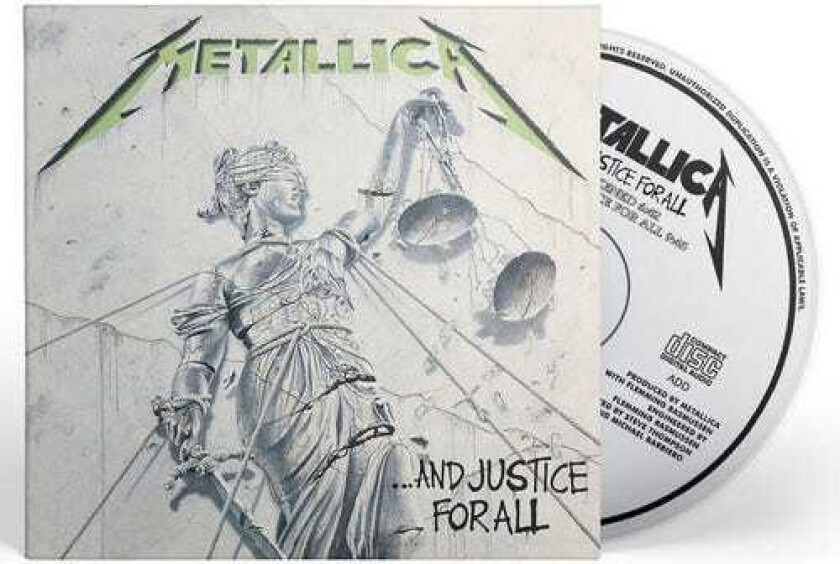 Metallica  And Justice For All  CD