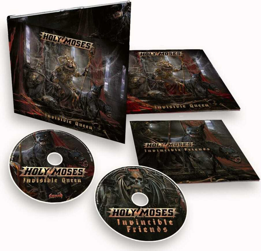 Holy Moses Invisible Queen CD