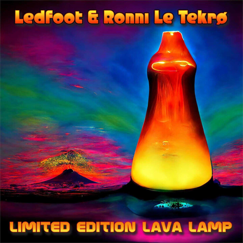 Ledfoot & Le Tekrø, Ronni Le Tekrø, Ledfoot Limited Edition Lava Lamp LP/Vinyl